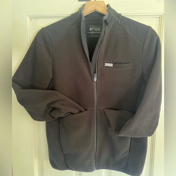 FIGS women’s On Shift Fleece Jacket - Picture 2 of 4